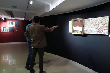 نمایشگاه آثار فرشین طهماسب در گالری شکوه