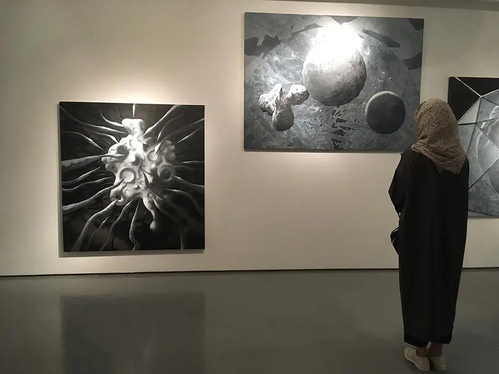نمایشگاه نقاشی ­‌های حامد صحیحی با عنوان «آهستگی» در گالری طراحان آزاد