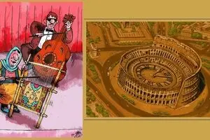 Iranian artists honored at Croatian cartoon contest 