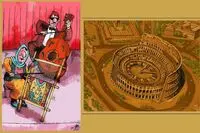 Iranian artists honored at Croatian cartoon contest 