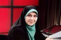 واکنش خانم مجری به چادر پوشیدن در تلویزیون / عکس