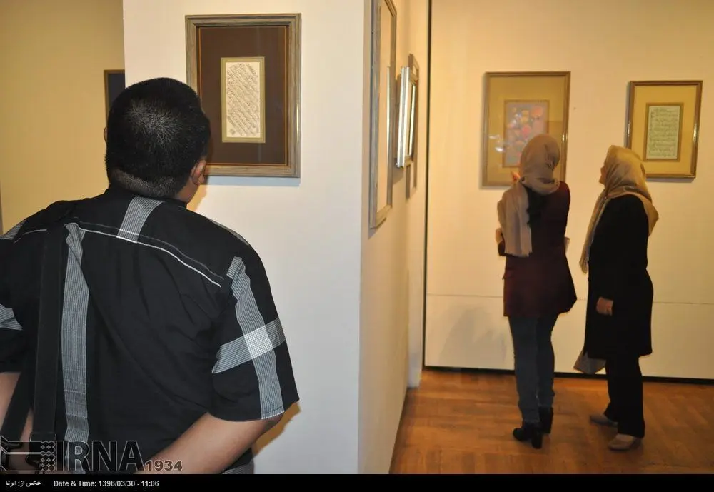 Works by Iranian artists on display at Malaysian gallery