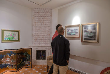 نمایشگاه آثار نقاشی و سرامیک چیبا میاماتو در خانه سرامیک فرزانه