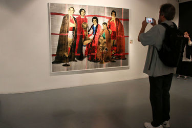 نمایشگاه چاپ علی آل حسینی در شهرکتاب فرشته