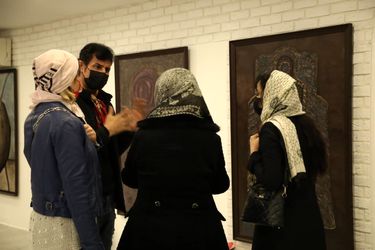 محمد محمدزاده در گالری ماهر