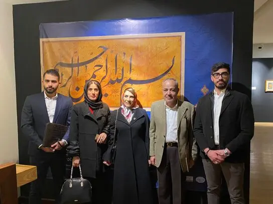 افتتاحیه نمایشگاه "قلمی چند از گنجینه ملک مدنی"