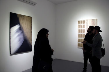 نمایشگاه نقاشی محسن حیدری در گالری اعتماد نگارستان