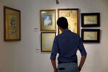 نمایشگاه آثار خوشنویسی یادی از استاد رضا مافی در گالری ترانه باران