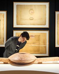 Photos from Ahmed Mater's first retrospective exhibition in China