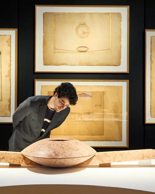 Photos from Ahmed Mater's first retrospective exhibition in China