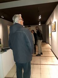 نمایشگاه آثار ابراهیم اکبری گرَز در گالری ایده