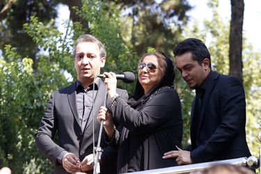 مراسم تشییع زنده‌یاد ناصر فرهودی در تالار وحدت