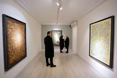 نمایشگاه آثار ایرج اسکندری در گالری ساربان