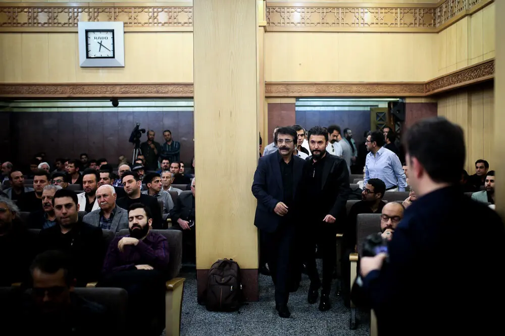مراسم ختم زنده‌یاد بهنام صفوی در مسجد جامع شهرک غرب