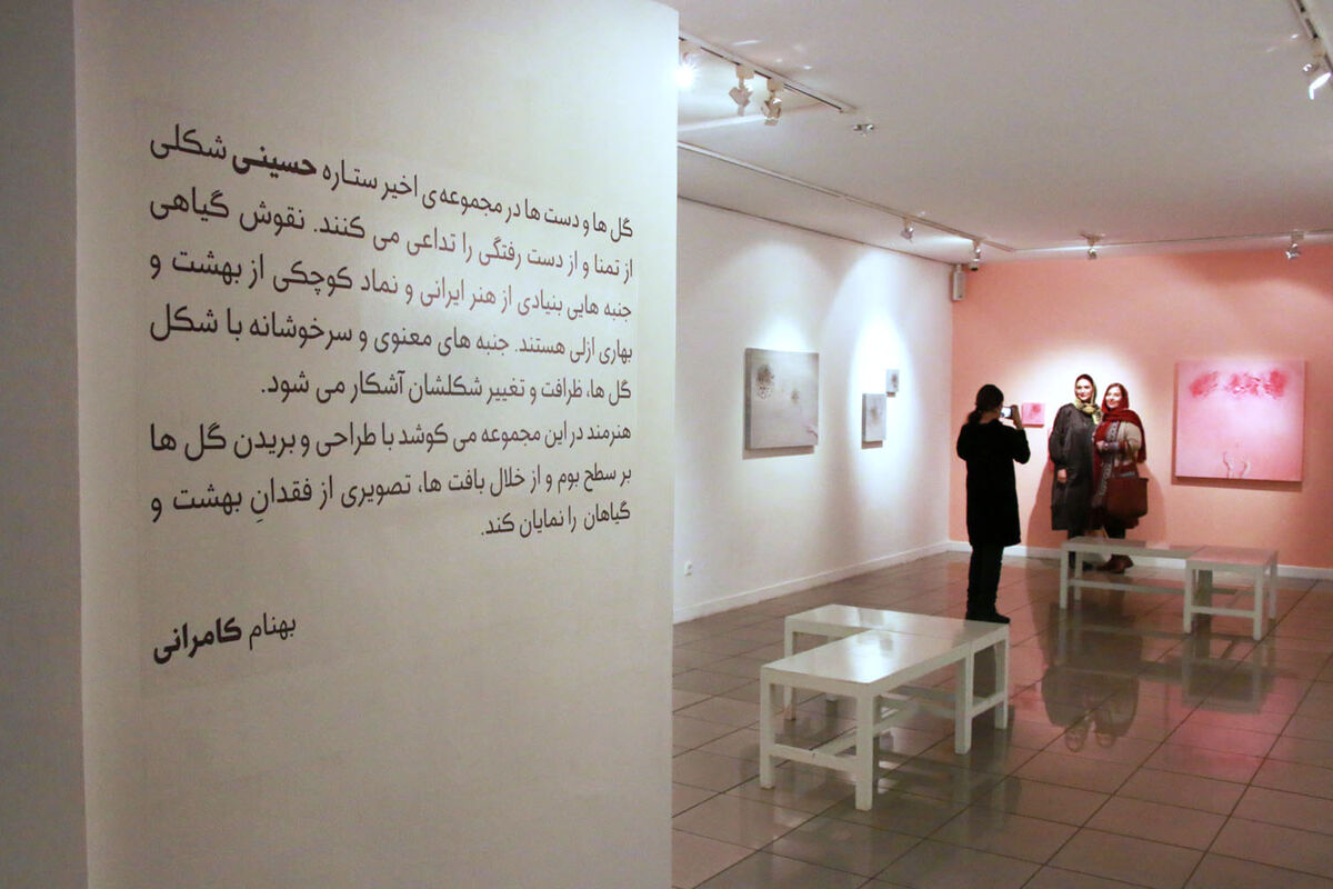 نمایشگاه آثار ستاره حسینی در گالری ویستا