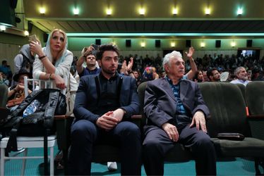 اكران خصوصی فیلم "بچه‌ای با جوراب قرمز" در سینما فلسطین