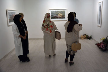 نمایشگاه نقاشی های سامان فرهنگی در گالری دید