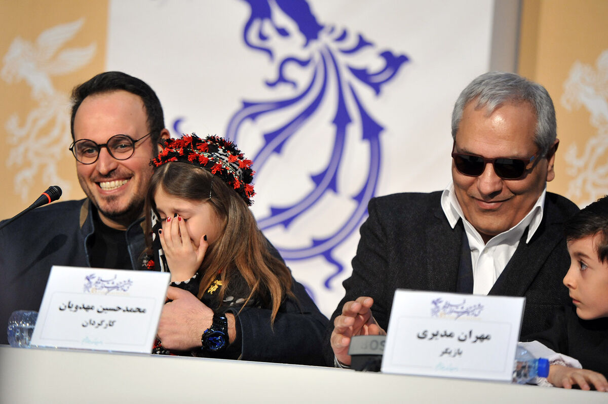 نشست خبری فیلم درخت گردو در چهارمین روز سی و هشتمین جشنواره فیلم فجر در پردیس ملت