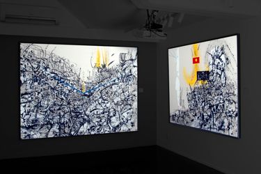 وایت مجیک نمایشگاه آثار سیاوش حاتم در گالری ایوان ۲