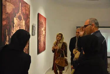 نمایشگاه آثار علی رحیمی در گالری دانشگاه هنر
