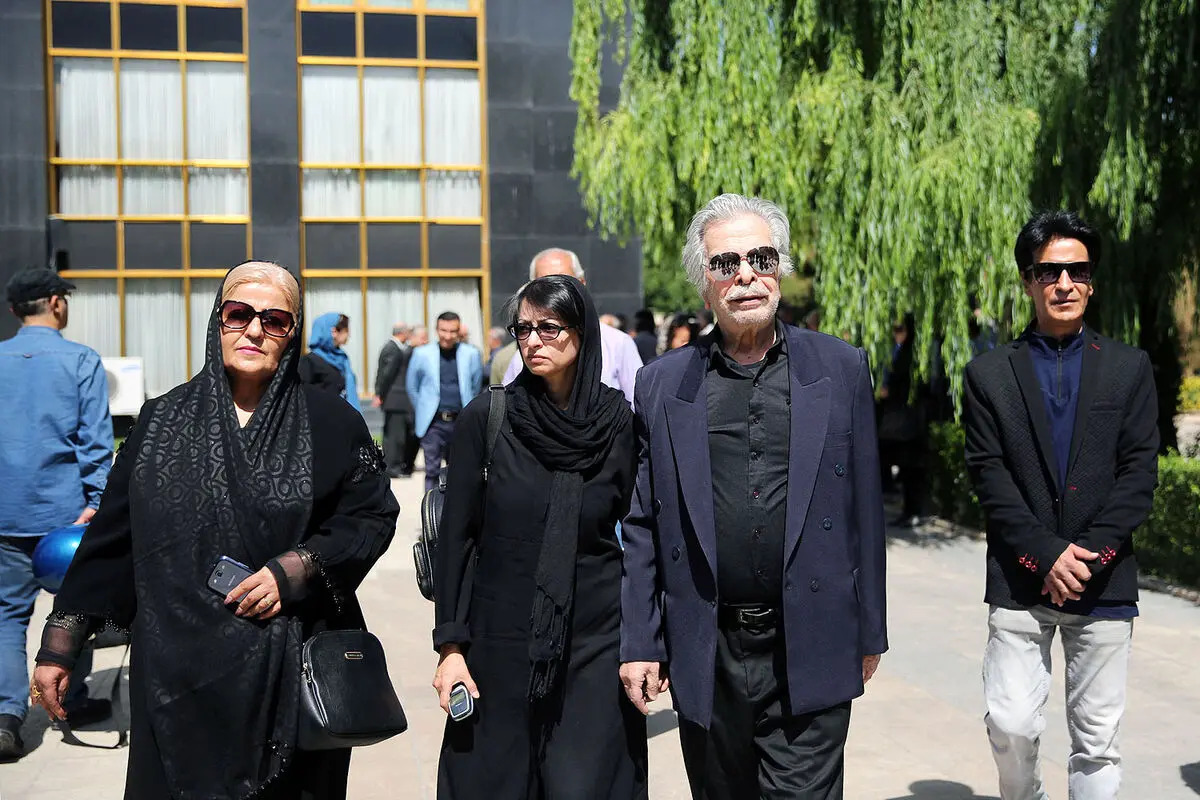 مراسم تشییع پیکر زنده یاد پرویز بهرام