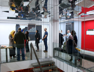 ببینید: نقاشی‌های جذاب هنرمند فرانسوی در تهران