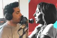 فرزاد فرزین، لیدی گاگا خواند/ فیلم