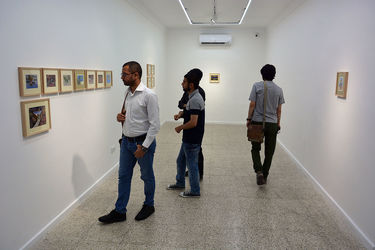 نمایشگاه نقاشی با عنوان "اُبرون" در گالری دلگشا