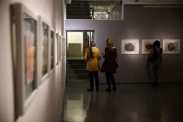 نمایشگاه نقاشی علی شایسته در گالری طراحان آزاد