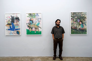 نمایشگاه گروهی نقاشی با عنوان " بختک " در گالری محسن