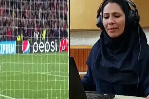 چرا فوتبال با صدای گزارشگر زن پخش نشد؟
