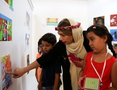 عکس ها از نخستین جشنواره هنرهای تجسمی نقطه در هنرکده لنا