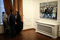 Solo painting show by Sarvenaz Soltani
