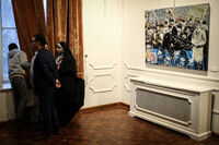 Solo painting show by Sarvenaz Soltani