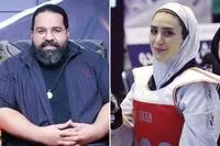 دختر تکواندوکار بازیگر کلیپ رضا صادقی شد/ فیلم