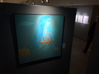 نمایشگاه آثار بهرام دبیری با عنوان «پنجاه سال نقاشی با دبیری» در گالری سهراب