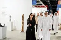 ولیعهد ابوظبی پانزدهمین هنر ابوظبی Abu Dhabi Art 2023 را افتتاح کرد/ عکس ها