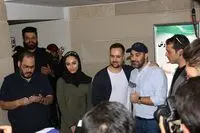 عکس ها از چهره تازه ترلان،تنابنده و احمد مهران فر در جشن "فراری" 