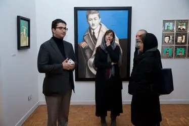 نمایشگاه آثار قاسم حاجی‌زاده در گالری شهریور