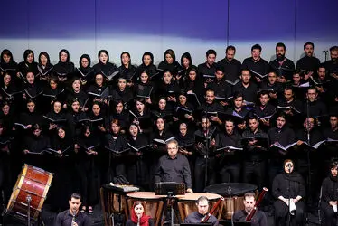 اجرای ارکستر سمفونیک تهران به رهبری شهرداد روحانی در تالار وحدت
