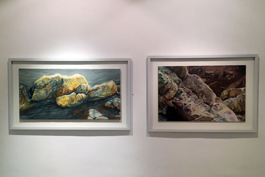 نمایشگاه نقاشی آتش شاه کرمی در گالری ویستا