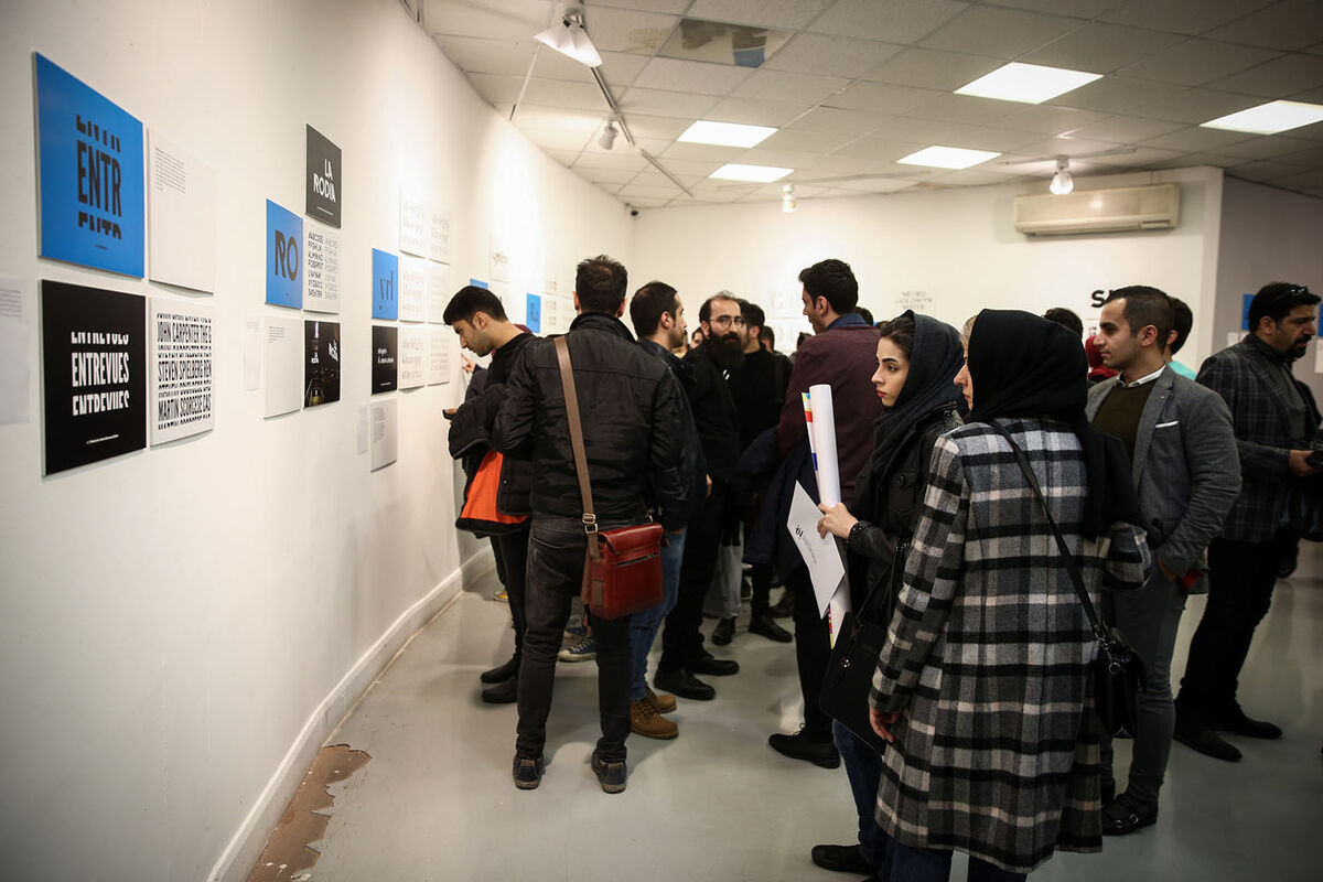 نمایشگاه آثار تایپ دیزاین و پوستر توماس مارشاند در گالری خانه هنرمندان