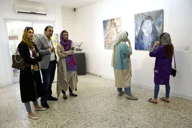نمایشگاه نقاشی پگاه صمیمی در گالری نگاه
