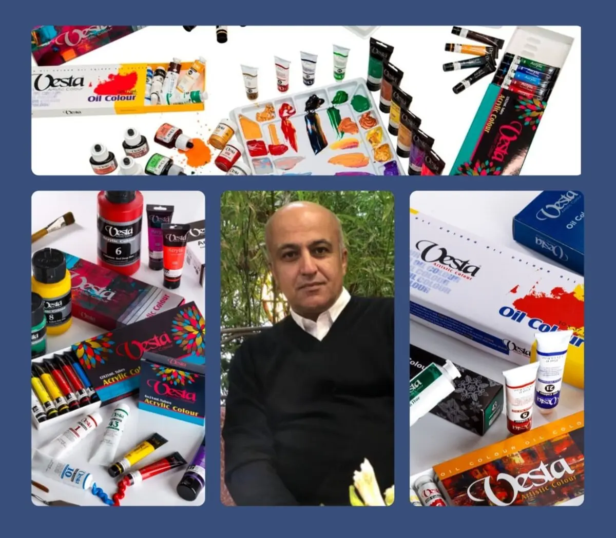 Hamidreza Shafiei CEO of Vesta Artistic Color and An Artistic Proposal