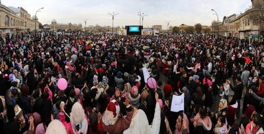 شادپیمایی جشنواره تئاتر کودک و نوجوان در همدان