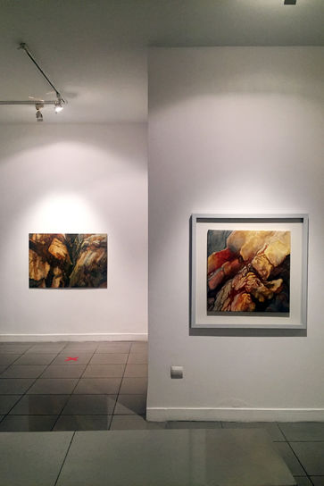 نمایشگاه نقاشی آتش شاه کرمی در گالری ویستا