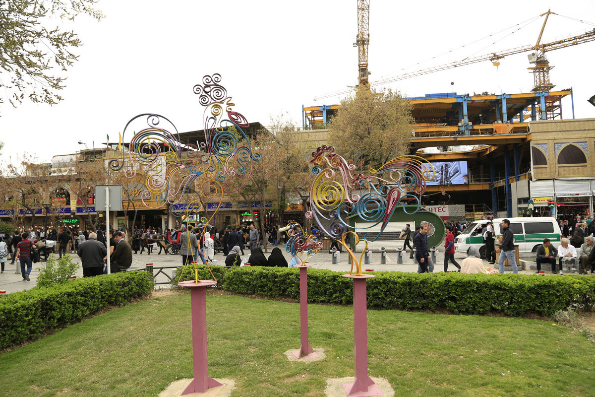برگزاری رویداد هنری بهارستان در شهر تهران -6