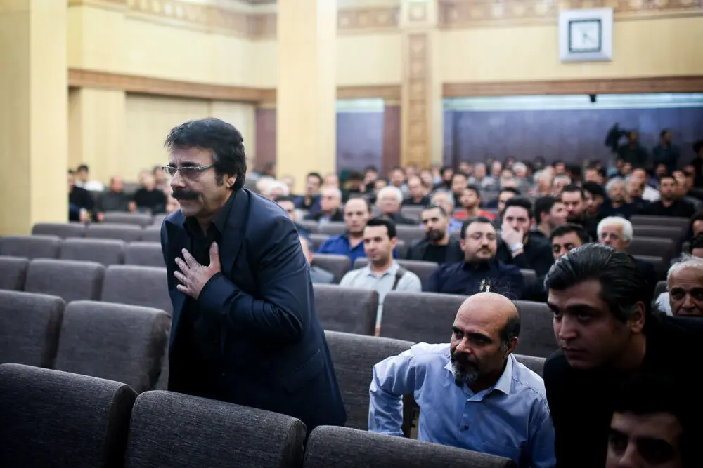 مراسم ختم زنده‌یاد بهنام صفوی در مسجد جامع شهرک غرب
