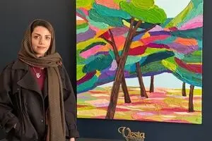 الهام عظیمی و همراهی ۱۸ ساله با رنگ وستا