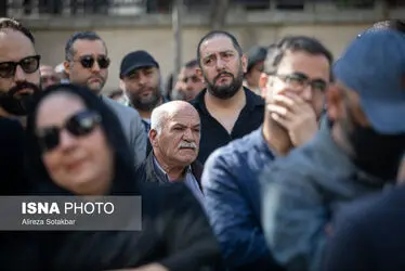 تشییع پیکر رضا داوودنژاد